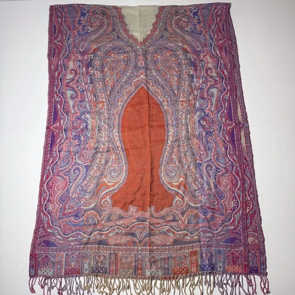 Paisley Large Scarf/Wrap
